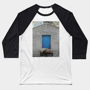 Sheep to Door Baseball T-Shirt